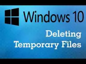 Video: How to Delete Temporary Files in Windows 10